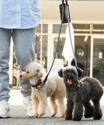 POST GENERAL（ポストジェネラル）の「【DOGS FOR PEACE /ドッグス フォー ピース】エクストラリーシュ フォー 2DOGS /#DFP 023（リード/ハーネス/首輪・メンズ）」