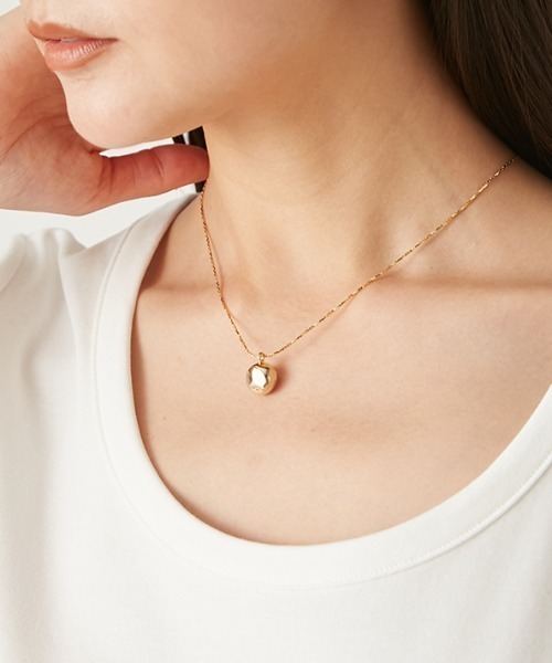 FRAY I.D（フレイアイディー）の「メタルボールマルチネックレス（ネックレス・レディース・シルバー/ゴールド・FREE）」の2枚目の写真