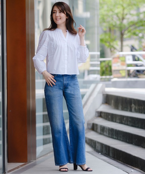 新素材新作 セール】Levi's/リーバイス ブラウス ロングスリーブ MANDY トップス