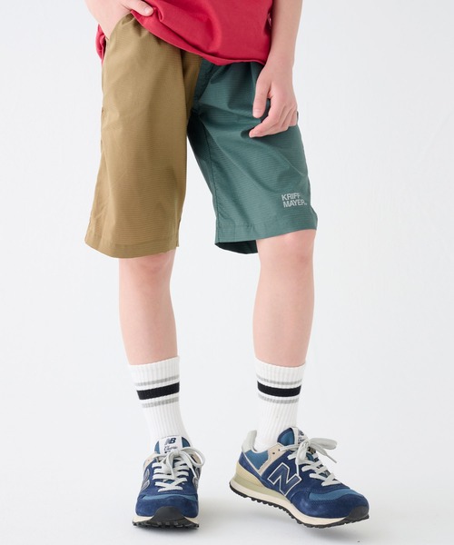 KRIFF MAYER Kid's Collection（クリフメイヤーキッズコレクション）の「【撥水・防汚・透湿・UVカット・ストレッチ】さらさらエアーショーツ（その他パンツ・キッズ・カラフル/その他5/グリーン/レンガ/ベージュ/ブラック・120/130/140/150/160/170）」の6枚目の写真