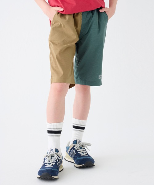 KRIFF MAYER Kid's Collection（クリフメイヤーキッズコレクション）の「【撥水・防汚・透湿・UVカット・ストレッチ】さらさらエアーショーツ（その他パンツ・キッズ・カラフル/その他5/グリーン/レンガ/ベージュ/ブラック・120/130/140/150/160/170）」の12枚目の写真