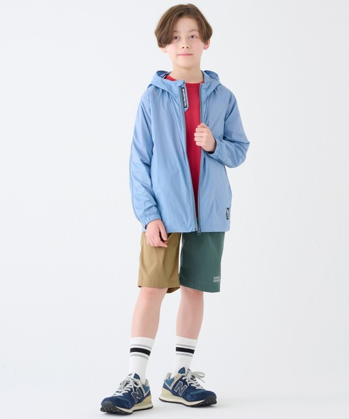 KRIFF MAYER Kid's Collection（クリフメイヤーキッズコレクション）の「【撥水・防汚・透湿・UVカット・ストレッチ】さらさらエアーショーツ（その他パンツ・キッズ・カラフル/その他5/グリーン/レンガ/ベージュ/ブラック・120/130/140/150/160/170）」の15枚目の写真