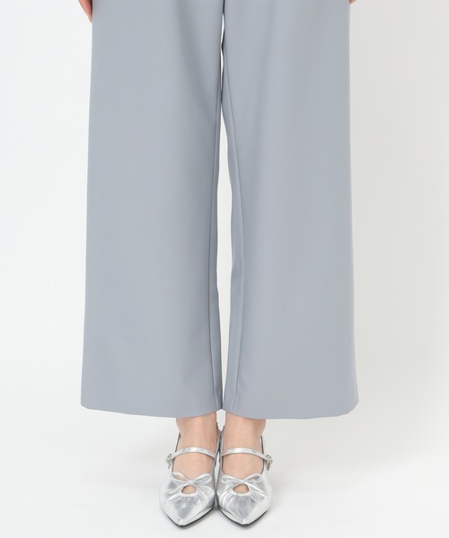 MISCH MASCH（ミッシュマッシュ）の「チュールサスペンダーワイドパンツ（スラックス・レディース・ネイビー/ブルー・S/M）」の19枚目の写真