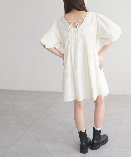 ♡パーティー等に！M's Gracy バルーンミニワンピース PAGEBOY（ページボーイ）の「バルーンミニワンピース