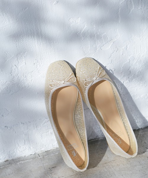 新品☆FABIO RUSCONI グリッター バレエシューズ 26cm 新品☆FABIO RUSCONI グリッター バレエシューズ 26cm