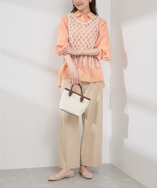 ROPE' PICNIC（ロペピクニック）の「【AIRina/エアリーナ】軽くてやわらかいシアーグリッターバレエシューズ（バレエシューズ・レディース・キナリ/ブラック・L/M/S）」の13枚目の写真