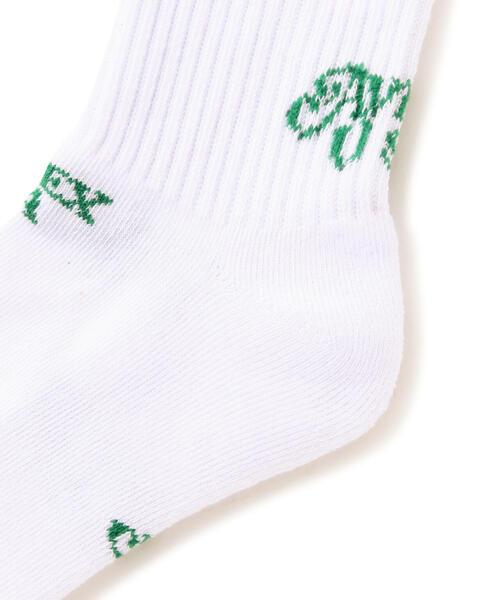 AVIREX（アヴィレックス）の「PATTERN AVIREX USA SOCKS/パターンアヴィレックスUSAソックス（ソックス/靴下・レディース・ブラック/ホワイト・F）」の11枚目の写真