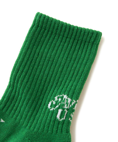 AVIREX（アヴィレックス）の「PATTERN AVIREX USA SOCKS/パターンアヴィレックスUSAソックス（ソックス/靴下・レディース・ブラック/ホワイト・F）」の3枚目の写真