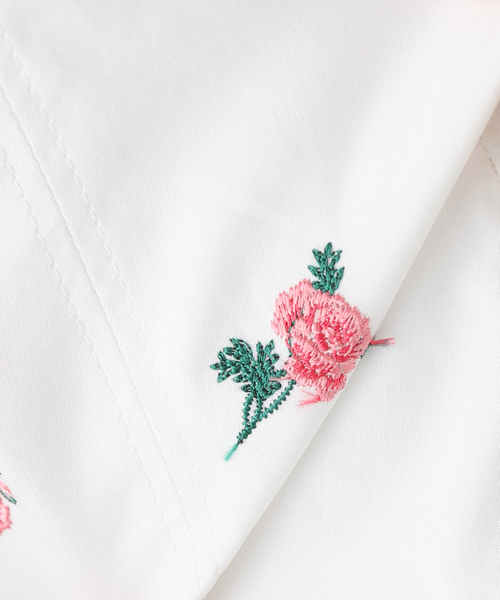 セール】【JANE SMITH/ジェーンスミス】FLOWER EMBROIDERY SHORT