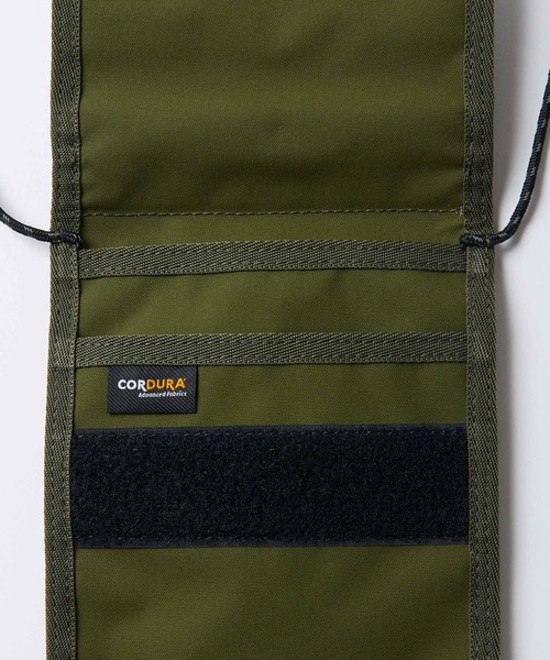 Gramicci（グラミチ）の「CORDURA NECK POUCH｜コーデュラネックポーチ（ショルダーバッグ・メンズ・ブラック/オリーブ・FREE）」の8枚目の写真