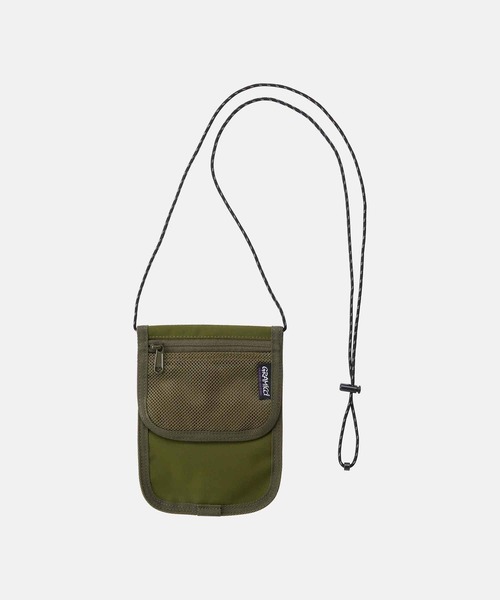 Gramicci（グラミチ）の「CORDURA NECK POUCH｜コーデュラネックポーチ（ショルダーバッグ・メンズ・ブラック/オリーブ・FREE）」の6枚目の写真