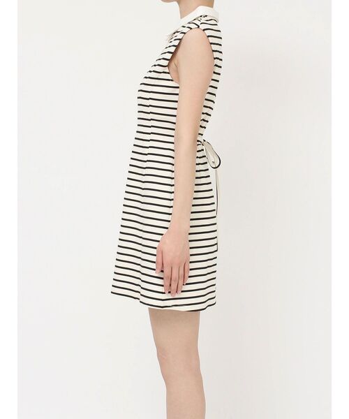 RESEXXY（リゼクシー）の「ウエストタックポロワンピース（ワンピース・レディース・アイボリー/ブラック/ネイビー・FREE）」の8枚目の写真