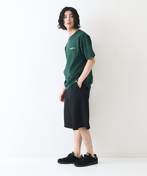 Dickies(ディッキーズ)の「【DICKIES/ディッキーズ】TCツイル デニム ハーフパンツ(デニムパンツ・メンズ・インディゴブルー/スミクロ/ベージュ/ブラック・MEDIUM/LARGE/X-LARGE)」の11枚目の写真