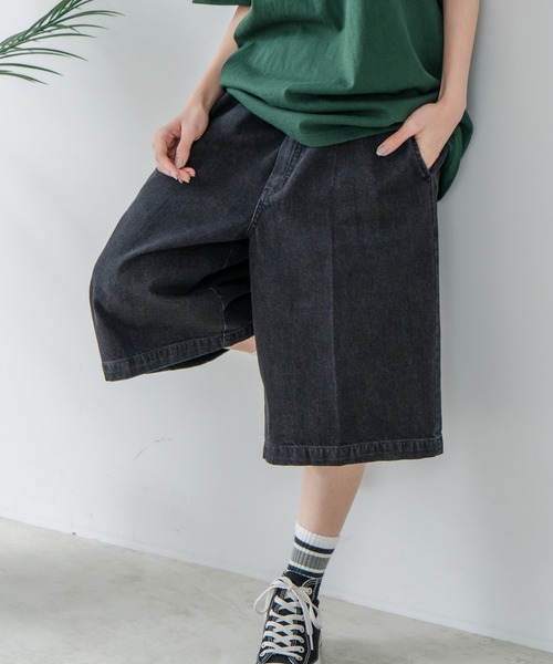 セール】【DICKIES/ディッキーズ】TCツイル デニム ハーフパンツ