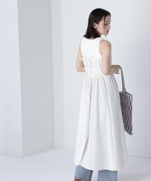 ◇【THINK NATURAL】ギャザーデザインキャミワンピース