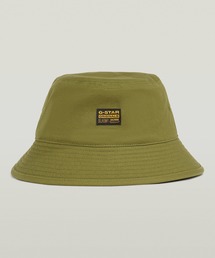 G-STAR（ジースター）の「【UNISEX】ORIGINALS BUCKET HAT/ブランドロゴバケットハット（ハット）」