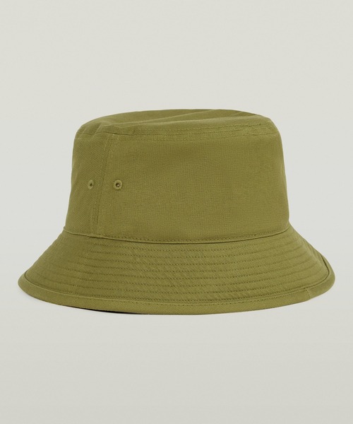 G-STAR(ジースター)の「【UNISEX】ORIGINALS BUCKET HAT/ブランドロゴバケットハット(ハット・メンズ・グリーン系その他/ベージュ系その他・MEDIUM/LARGE)」の5枚目の写真