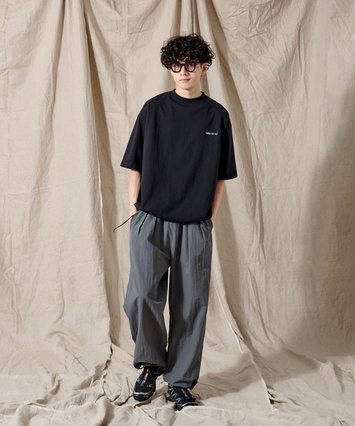 TECH NYLON 2 TUCK PANTS / テックナイロンツータックパンツ