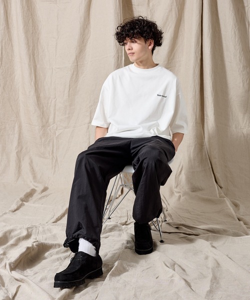 WETTEMPT（ウィテンプト）の「TECH NYLON 2 TUCK PANTS / テックナイロンツータックパンツ（その他パンツ・メンズ・ネイビー/グレー/ブラック・SMALL/MEDIUM/LARGE）」の15枚目の写真