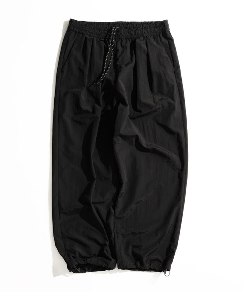 定価2.8万❗️DESCENTE ナイロンパンツ パッカブル テック y2k TECH NYLON 2 TUCK PANTS / テックナイロンツータックパンツ
