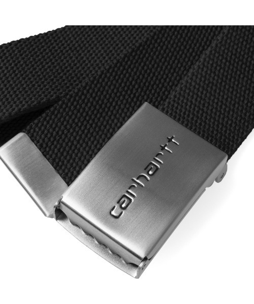 Carhartt WIP（カーハートダブリューアイピー）の「Carhartt WIP CLIP BELT CHROME（カーハート ワークインプログレス クリップ ベルト クローム）（ベルト・メンズ・ブラック/グレー系/グリーン系・FREE）」の6枚目の写真
