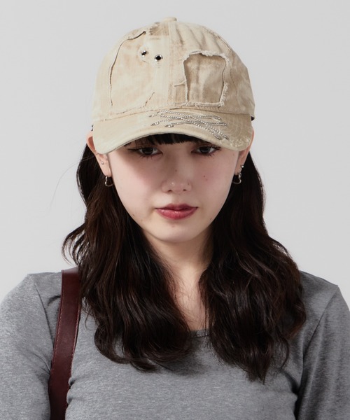 y2k カラフルキャップ DEVICE｜刺繍 バイカラー ベースボール キャップ Y2K ストリート