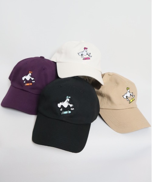 VISION STREET WEAR(ヴィジョンストリートウェア)の「【VISION STREET WEAR】ツイルキャップ(キャップ・メンズ・ホワイト/ベージュ/パープル/ブラック・フリー)」の5枚目の写真