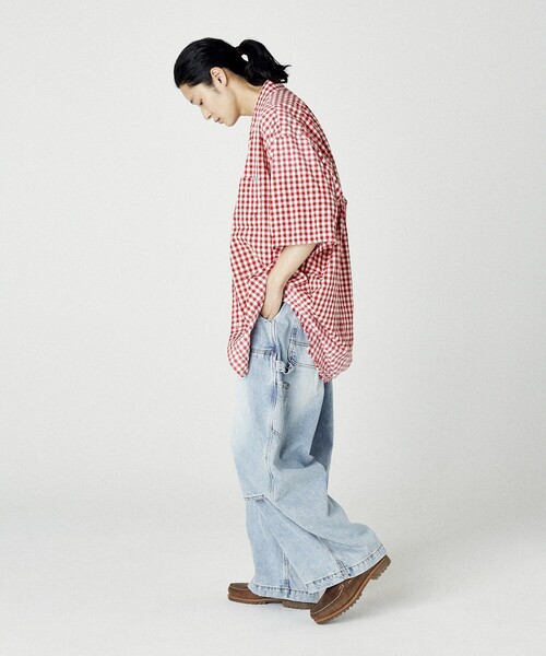 NAUTICA（ノーティカ）の「NAUTICA/ノーティカ Faded Crushed S/S Shirt/フェイデッド クラッシュド ショートスリーブシャツ（シャツ/ブラウス・メンズ・ネイビー/ブラック/レッド・MEDIUM/X-LARGE/LARGE）」の22枚目の写真