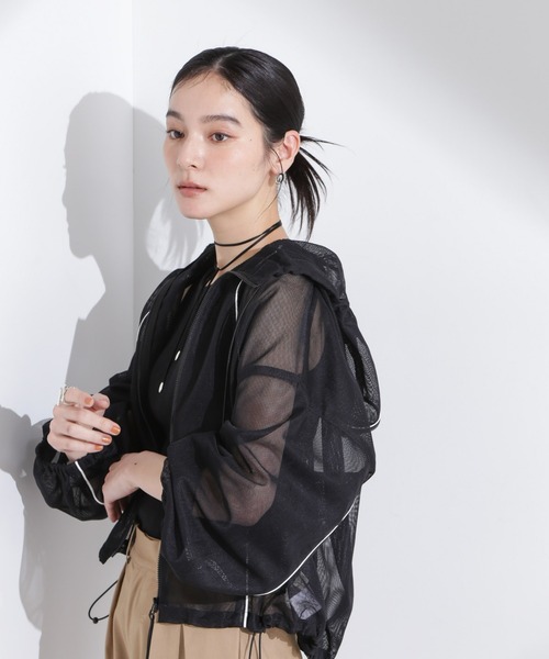 ナノユニバース ブルゾン NANO universe（ナノユニバース）の「ナイロンオックスノー