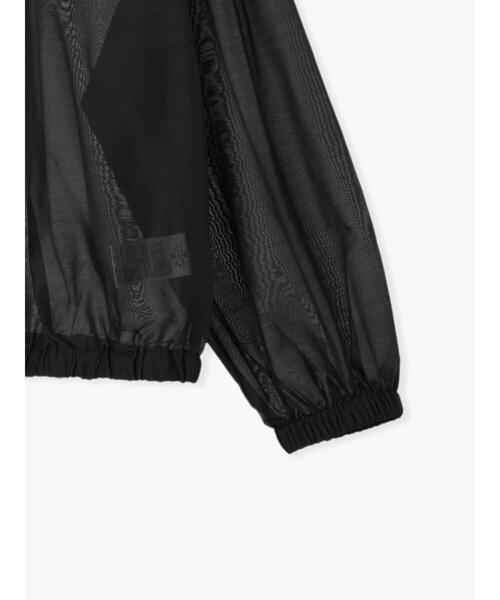 Te chichi TERRASSE(テチチテラス)の「ノーカラーシアーブルゾン(ブルゾン・レディース・ベージュ/ブラック/カーキ・F)」の15枚目の写真