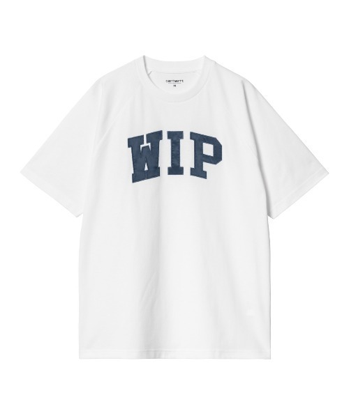 Carhartt WIP(カーハートダブリューアイピー)の「Carhartt WIP S/S WIP T-SHIRT(カーハート ワークインプログレス S/S WIP Tシャツ)(Tシャツ/カットソー・メンズ・グリーン系/ブラック系/ホワイト系/ブルー系・SMALL/LARGE/X-LARGE/MEDIUM)」の2枚目の写真