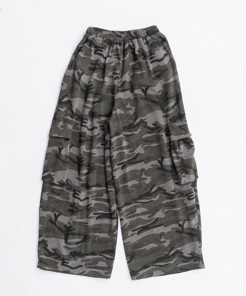 PRANK PROJECT（プランクプロジェクト）の「CAMOスウェットカーゴパンツ / CAMO Sweat Cargo Pants（カーゴパンツ・レディース・マルチ・36/38）」の8枚目の写真