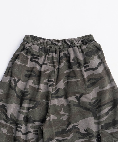 CAMOスウェットカーゴパンツ / CAMO Sweat Cargo Pants（カーゴ