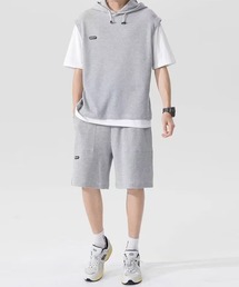 【2点SET】ルーク セットアップ パーカーT&ショーツ