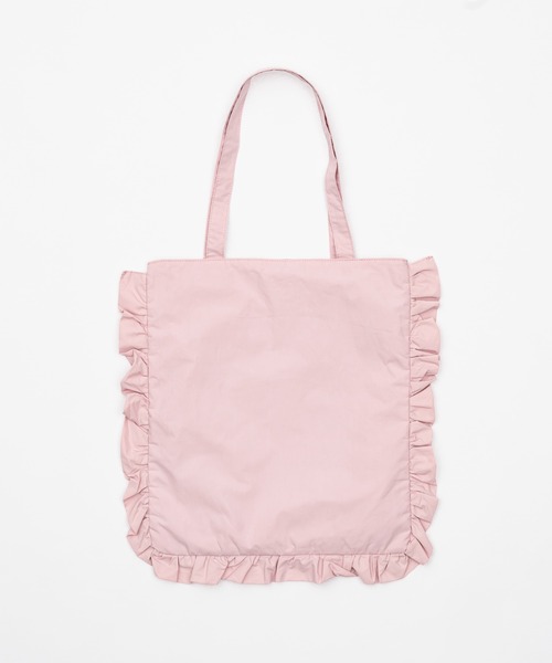 FEKETE（フェケテ）の「fekete frill tote bag / フリルトートバッグ（トートバッグ・レディース・ピンク・FREE）」の8枚目の写真