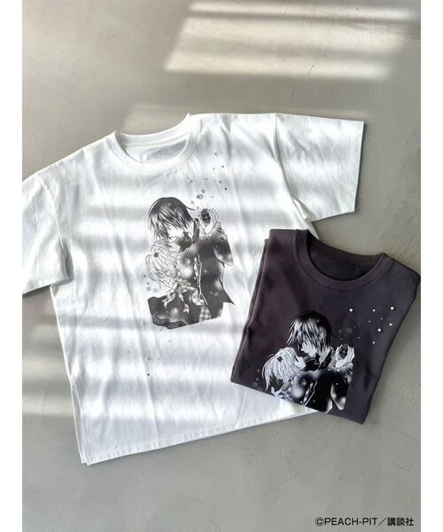 CALNAMUR(カルナムール)の「【しゅごキャラ!コラボ】あむイクトTシャツ(Tシャツ/カットソー・レディース・チャコールグレー/ホワイト・FREE)」の19枚目の写真