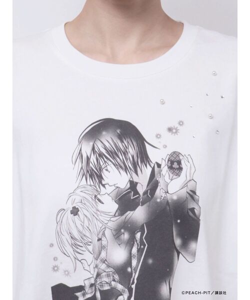 CALNAMUR(カルナムール)の「【しゅごキャラ!コラボ】あむイクトTシャツ(Tシャツ/カットソー・レディース・チャコールグレー/ホワイト・FREE)」の20枚目の写真