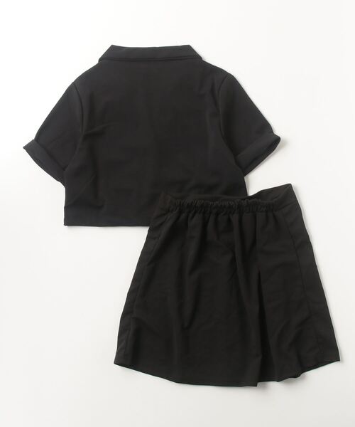 ARCHIVIO ✖️NEW ERAブラック Tシャツ スカート セットアップ ARCHIVIO ✖️NEW ERAブラック Tシャツ スカート セットアップ
