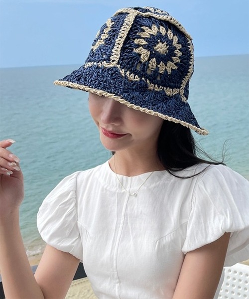 【クラロリ、和装好きさんに！】SOPRATTUTTO クロシェハット クラロリ、和装好きさんに！】SOPRATTUTTO クロシェハット