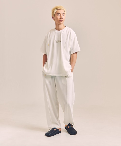 GALLIS ADDICTION(ガリスアディクション)の「GA 切替PLEATS-TEE(Tシャツ/カットソー・メンズ・ブラック/ホワイト・M/L)」の11枚目の写真