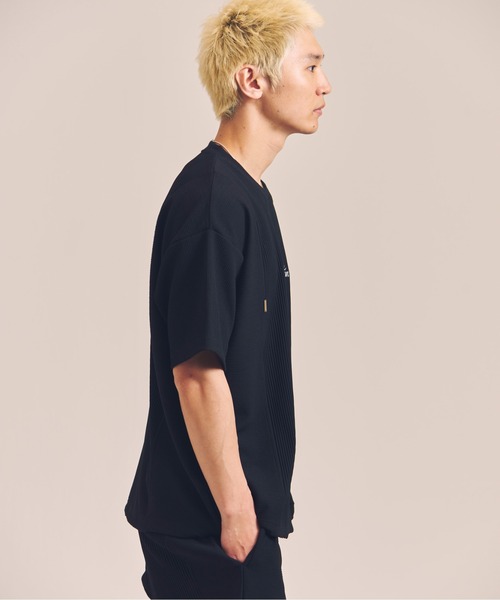 GALLIS ADDICTION(ガリスアディクション)の「GA 切替PLEATS-TEE(Tシャツ/カットソー・メンズ・ブラック/ホワイト・M/L)」の22枚目の写真