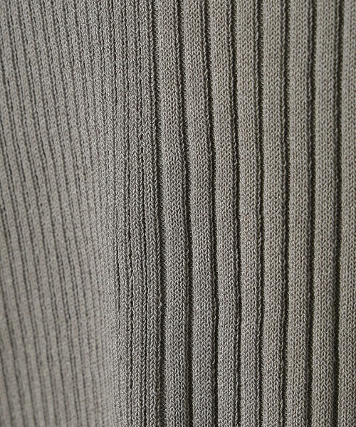 CREDONA(クレドナ)の「ACETATE KNIT CAMI/アセテートニットキャミ(キャミソール・レディース・ブラック/グレー系その他・FREE)」の5枚目の写真