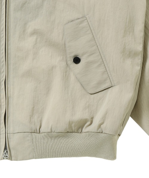 ATON(エイトン)の「ATON HIGH TWIST NYLON HARRINGTON JACKET JKAGGM0110(その他アウター・レディース・グリーン/ベージュ・48)」の6枚目の写真