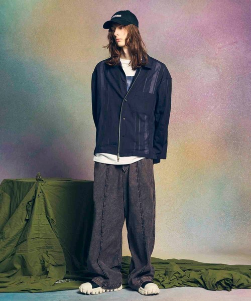 UNISEX》Prime-Over 2WAY Zip Shirt/プライムオーバー2ウェイ