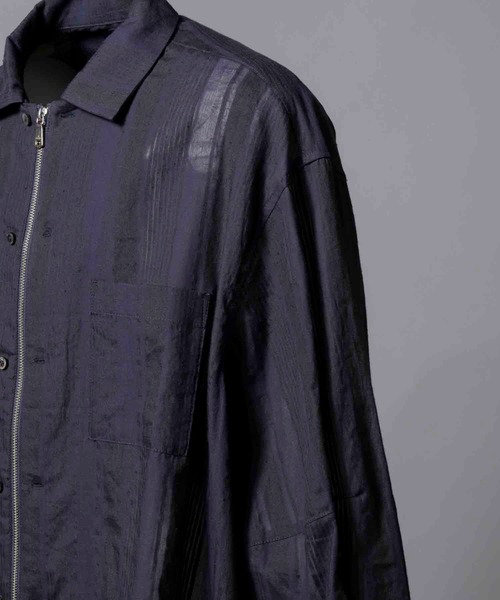 UNISEX》Prime-Over 2WAY Zip Shirt/プライムオーバー2ウェイ