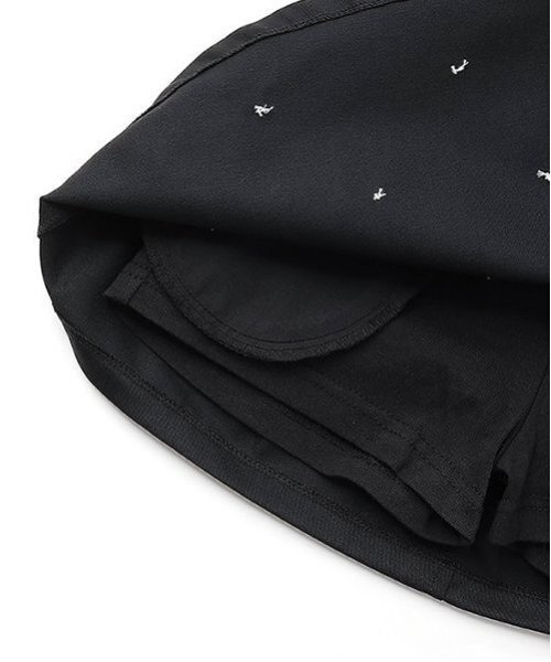 X-girl Stages（エックスガールステージス）の「スタッズサイドプリーツスカート（スカート・キッズ・ブラック/カラフル・110cm/100cm/90cm/140cm/130cm/120cm）」の10枚目の写真