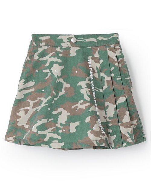 X-girl Stages（エックスガールステージス）の「スタッズサイドプリーツスカート（スカート・キッズ・ブラック/カラフル・110cm/100cm/90cm/140cm/130cm/120cm）」の14枚目の写真