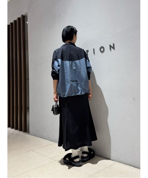 ESTNATION(エストネーション)の「ESTNATION / ピンドットジャガード マーメイドスカート(スカート・レディース・ラベンダー/ブラック・38/36)」の15枚目の写真