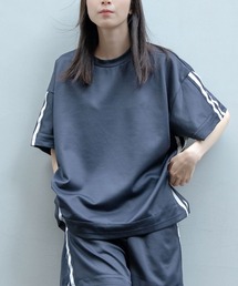 Nora Lily（ノラリリー）の「【Nora Lily】Jersey Line S/S Pullover (UNISEX)（Tシャツ/カットソー）」