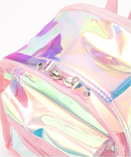 by LOVEiT(バイラビット)の「オーロラミニリュック(バックパック/リュック・キッズ・ピンク/カラフル・F)」の4枚目の写真